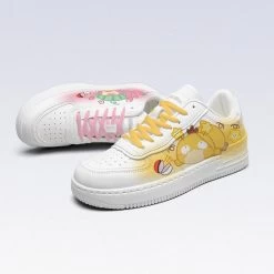 Kawaii Cartoon Duck Print Low-top Sneakers -Kawaii Fashion Shop Kawaii Cartoon Duck Print Low top Sneakers 10