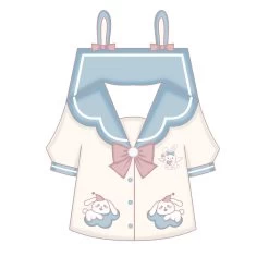 Kawaii Cartoon Rabbit JK Skirt Uniform Set -Kawaii Fashion Shop Kawaii Cartoon Rabbit JK Skirt Uniform Set 3