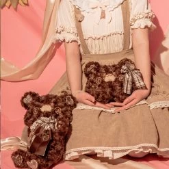 Kawaii Cartoon Rilakkuma Doll Lolita Crossbody Bag 14 Kawaii Cartoon Rilakkuma Doll Lolita Crossbody Bag -Kawaii Fashion Shop Kawaii Cartoon Rilakkuma Doll Lolita Crossbody Bag 7