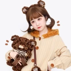 Kawaii Cartoon Rilakkuma Doll Lolita Crossbody Bag 15 Kawaii Cartoon Rilakkuma Doll Lolita Crossbody Bag -Kawaii Fashion Shop Kawaii Cartoon Rilakkuma Doll Lolita Crossbody Bag 8