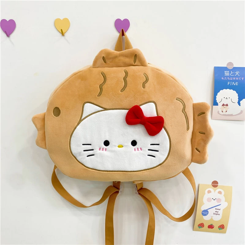 Kawaii Cartoon Snapper Cat Backpack 10 Kawaii Cartoon Snapper Cat Backpack - Image 8