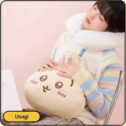 Kawaii Chiikawa Series Cute Plush Handbag -Kawaii Fashion Shop Kawaii Chiikawa Series Cute Plush Handbag 6