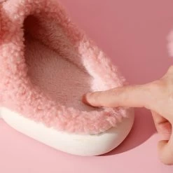 Kawaii Cinnamoroll My Melody Cotton Slippers -Kawaii Fashion Shop Kawaii Cinnamoroll My Melody Cotton Slippers 5