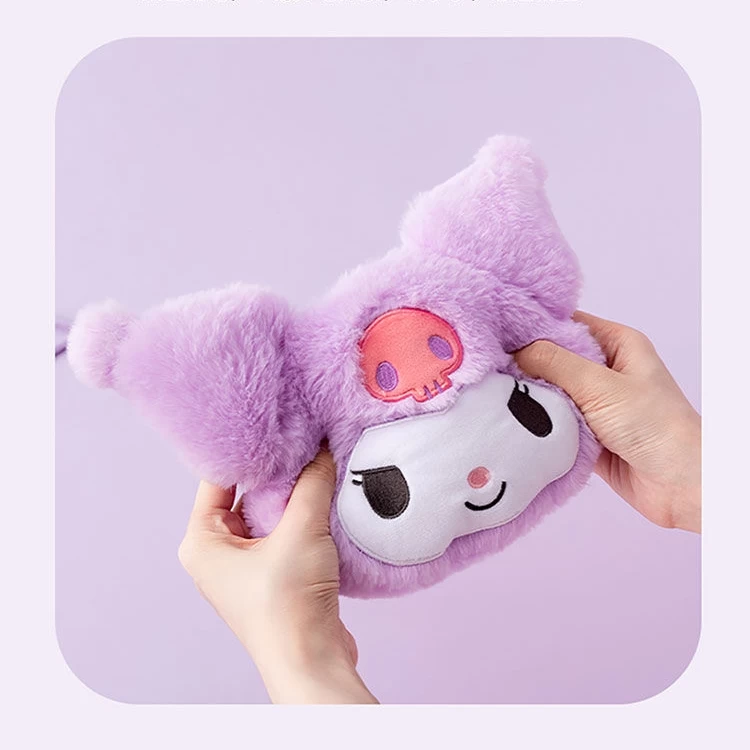 Kawaii Cinnamoroll Plush Crossbody Bag 5 Kawaii Cinnamoroll Plush Crossbody Bag - Image 3