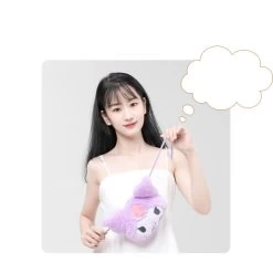 Kawaii Cinnamoroll Plush Crossbody Bag 10 Kawaii Cinnamoroll Plush Crossbody Bag -Kawaii Fashion Shop Kawaii Cinnamoroll Plush Crossbody Bag 7