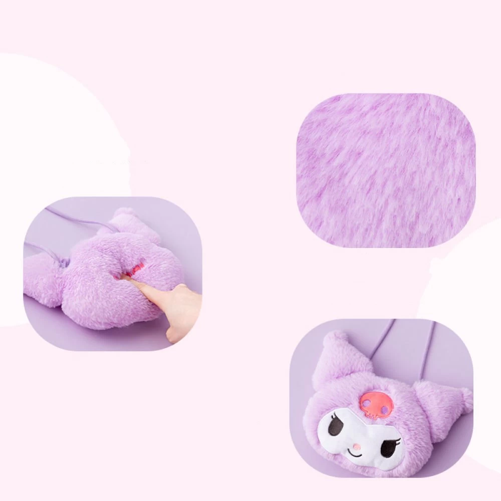 Kawaii Cinnamoroll Plush Crossbody Bag 7 Kawaii Cinnamoroll Plush Crossbody Bag - Image 5