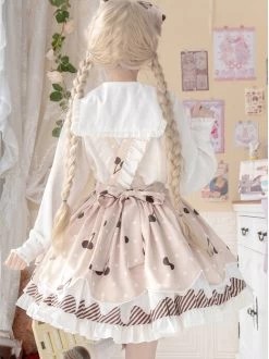 Kawaii Cute And Sweet Style Lolita JSK Skirt -Kawaii Fashion Shop Kawaii Cute And Sweet Style Lolita JSK Skirt 2