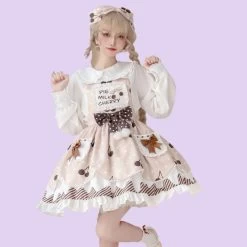 Kawaii Cute And Sweet Style Lolita JSK Skirt