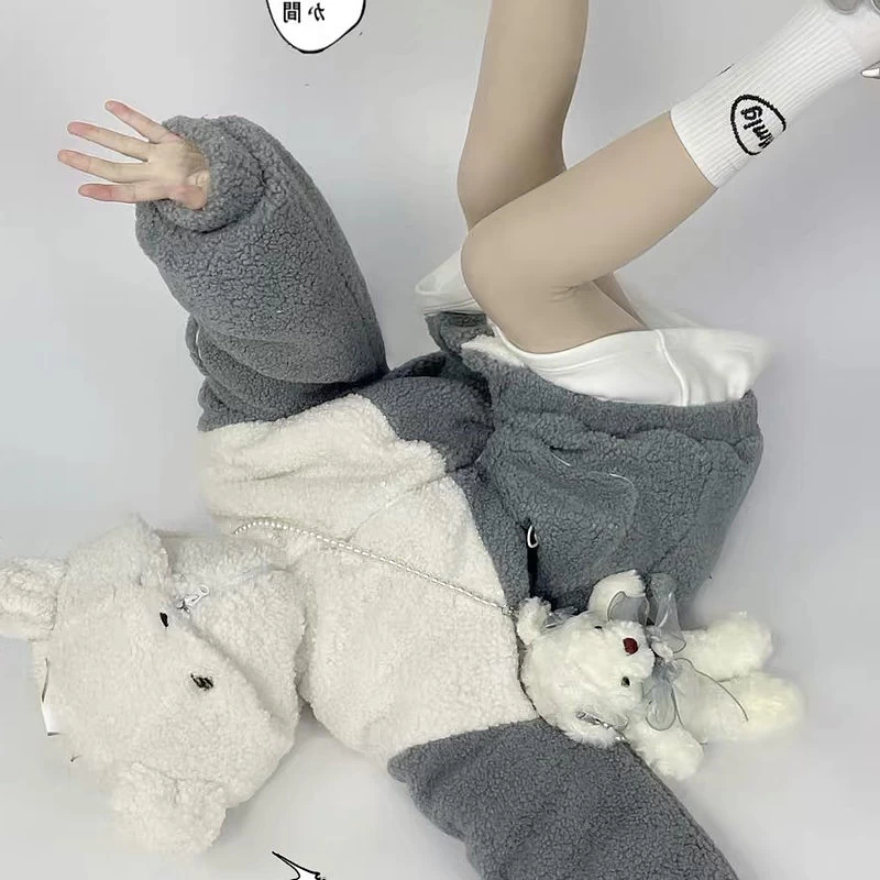 Kawaii Cute Bear Autumn Hoodies 5 Kawaii Cute Bear Autumn Hoodies - Image 3