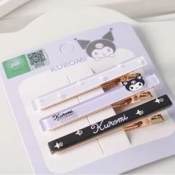 Kawaii Cute Candy Color Sanrio Kuromi Hair Clip -Kawaii Fashion Shop Kawaii Cute Candy Color Sanrio Kuromi Hair Clip 6