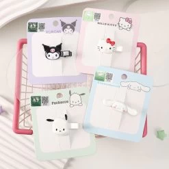 Kawaii Cute Three-Dimensional Sanrio Character Hair Clip -Kawaii Fashion Shop Kawaii Cute Three Dimensional Sanrio Character Hair Clip 2