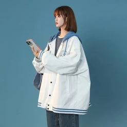 Kawaii Fashion Mori Girl Style Pink Hooded -Kawaii Fashion Shop Kawaii Fashion Mori Girl Style Pink Hooded 2