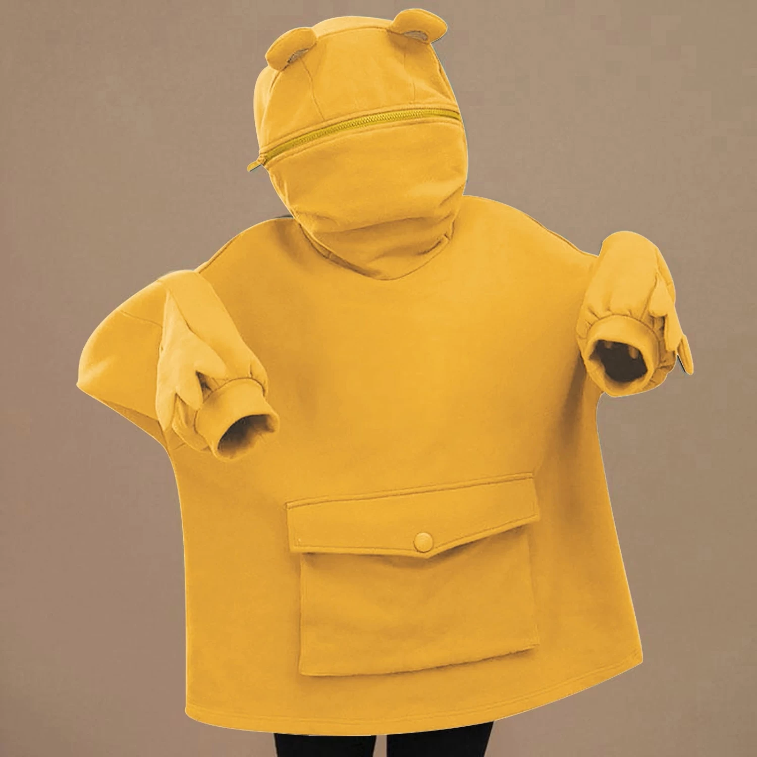 Kawaii Frog Hoodie 5 Kawaii Frog Hoodie - Image 3