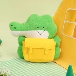 Kawaii Green Small Crocodile Doll Backpack -Kawaii Fashion Shop Kawaii Green Small Crocodile Doll Backpack 6