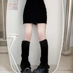 Kawaii Japanese Style JK Knitted Stacked Socks -Kawaii Fashion Shop Kawaii Japanese Style JK Knitted Stacked Socks 2