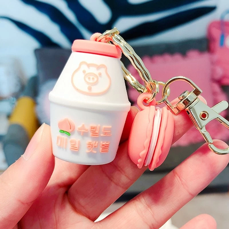 Kawaii Peach Milk Bottle Airpods Case 3 Kawaii Peach Milk Bottle Airpods Case