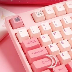 Kawaii Pink Aesthetic Sailor Moon Mechanical Keyboard -Kawaii Fashion Shop Kawaii Pink Aesthetic Sailor Moon Mechanical Keyboard 10