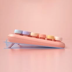 Kawaii Pink Aesthetic Wireless Keyboard And Mouse Set -Kawaii Fashion Shop Kawaii Pink Aesthetic Wireless Keyboard And Mouse Set 12