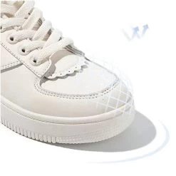 Kawaii Pink Cartoon Bear Low Top Sneakers -Kawaii Fashion Shop Kawaii Pink Cartoon Bear Low Top Sneakers 2