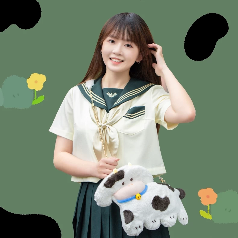 Kawaii Plush Cow Crossbody Bag 3 Kawaii Plush Cow Crossbody Bag