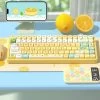 Kawaii Sea Salt Lemon Cheese Theme Keycaps -Kawaii Fashion Shop Kawaii Sea Salt Lemon Cheese Theme Keycaps 6