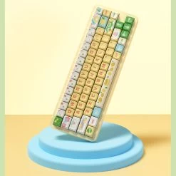 Kawaii Sea Salt Lemon Cheese Theme Keycaps -Kawaii Fashion Shop Kawaii Sea Salt Lemon Cheese Theme Keycaps 9