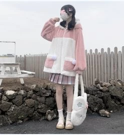 Kawaii Shark Plush Hoodie 16 Kawaii Shark Plush Hoodie -Kawaii Fashion Shop Kawaii Shark Plush Hoodie 7