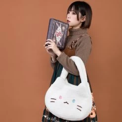 Kawaii Small Cat Plush Shoulder Bag -Kawaii Fashion Shop Kawaii Small Cat Plush Shoulder Bag 7