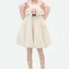 Kawaii Soft Girl Style Cartoon Sheep Suspender Skirt -Kawaii Fashion Shop Kawaii Soft Girl Style Cartoon Sheep Suspender Skirt 4