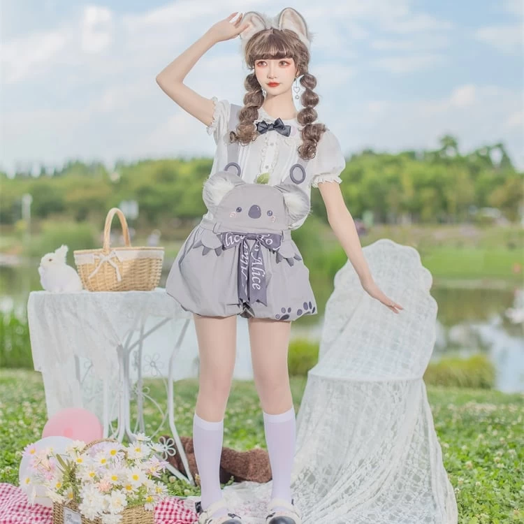 Kawaii Soft Girl Style Overalls 9 Kawaii Soft Girl Style Overalls - Image 7