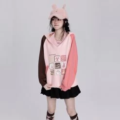 Kawaii Sweet Style Pink Peaked Cap -Kawaii Fashion Shop Kawaii Sweet Style Pink Peaked Cap 10