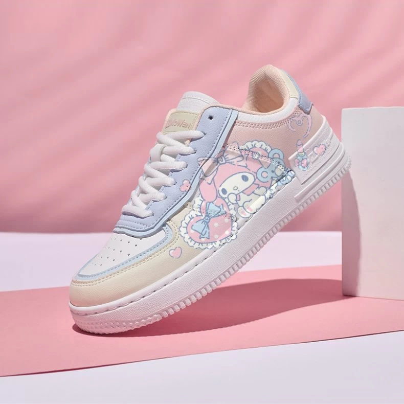 Kawaii Trend Graffiti My Melody Sneakers 12 Kawaii Trend Graffiti My Melody Sneakers - Image 10