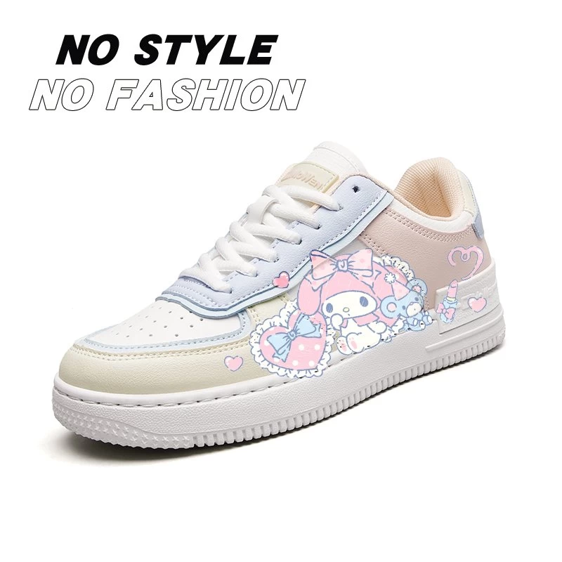 Kawaii Trend Graffiti My Melody Sneakers 5 Kawaii Trend Graffiti My Melody Sneakers - Image 3