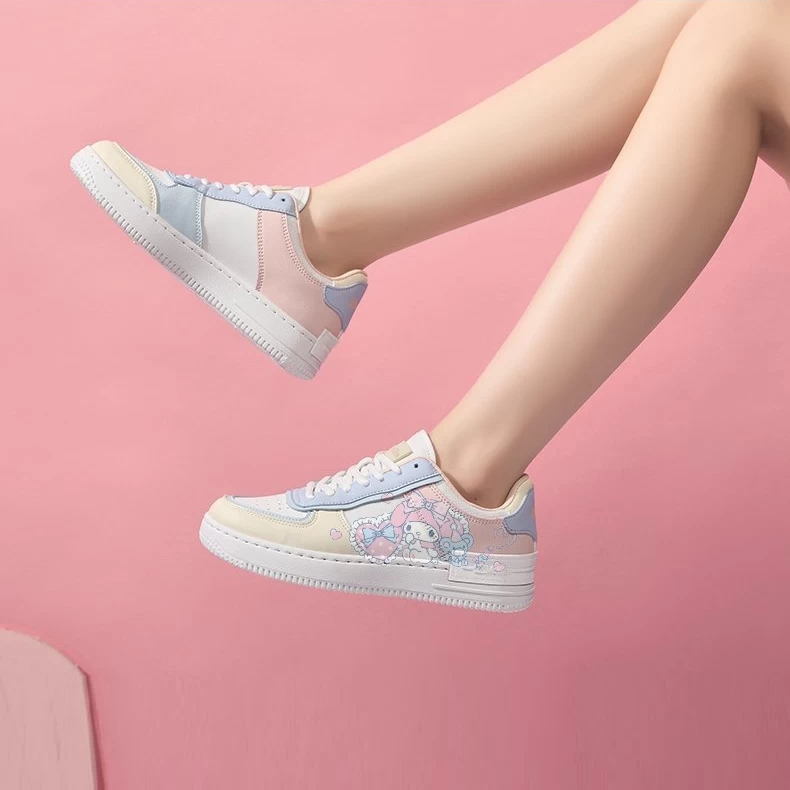 Kawaii Trend Graffiti My Melody Sneakers 7 Kawaii Trend Graffiti My Melody Sneakers - Image 5