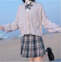 Kawaii Youth School Uniform Sweater -Kawaii Fashion Shop Kawaii Youth School Uniform Sweater 6
