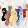 Funky Socks 2 Funky Socks -Kawaii Fashion Shop Korea Funky Harajuku Trend Women Colorful Funny expression Socks girl kawaii socks Unisex Surprise Mid Women