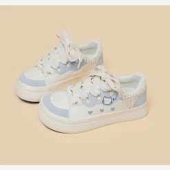 Korean Style Cute Style Blue Cartoon Kitten Print Low-top Sneakers 14 Korean Style Cute Style Blue Cartoon Kitten Print Low-top Sneakers -Kawaii Fashion Shop Korean Style Cute Style Blue Cartoon Kitten Print Low top Sneakers 6