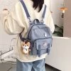 Kawaii Kpop Mini Backpack -Kawaii Fashion Shop Kpop Mini Backpack Kawaii Women Shoulder Bag Multi Function Teenage Girls Canvas Tote SchoolBag Stylish Fashion