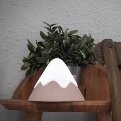 Kawaii Snow Mountain Night Light -Kawaii Fashion Shop LED Night Light Silicone Snow Mountain Touch Control Sensor USB Charging Christmas Decor Children Bedroom Gift 3