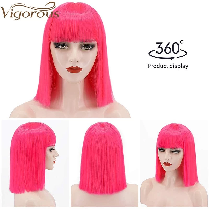 Kawaii Short Bob Wig 5 Kawaii Short Bob Wig - Image 3