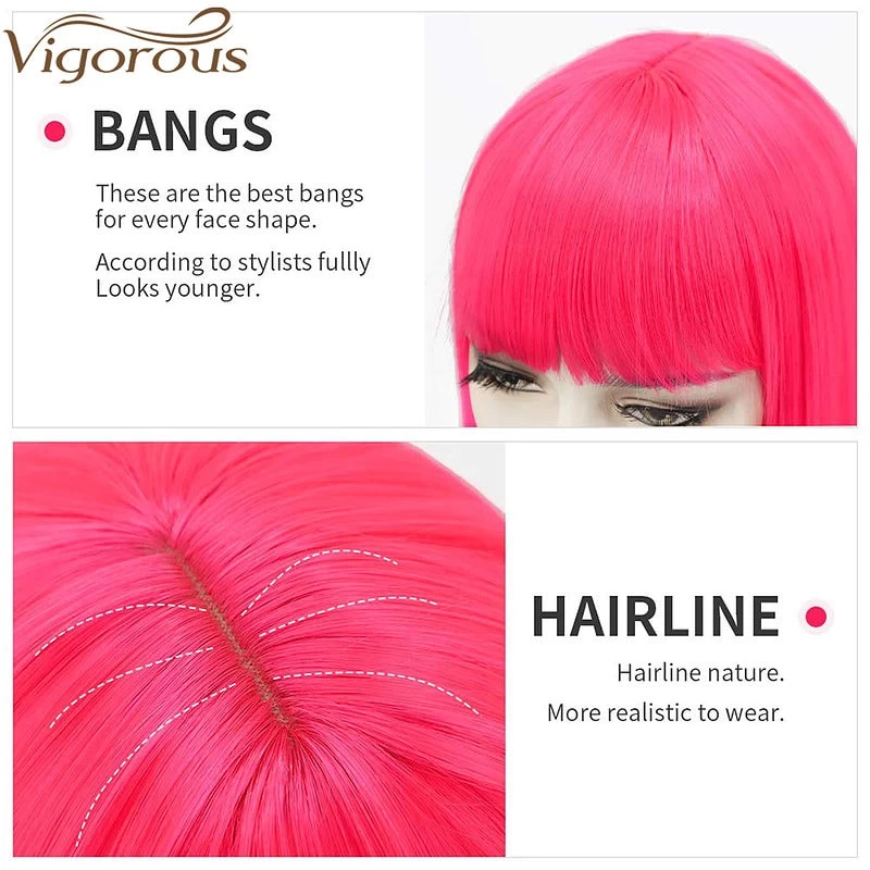 Kawaii Short Bob Wig 7 Kawaii Short Bob Wig - Image 5