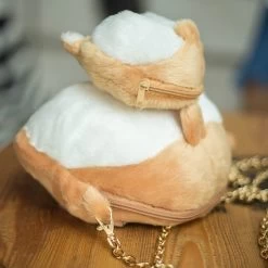 Kawaii Corgi Butt Bag -Kawaii Fashion Shop MSMO Chibi Corgi Butt CrossBody Bag Small Cute Pet Dog Plush Cross Body Bag Creative Christmas 1