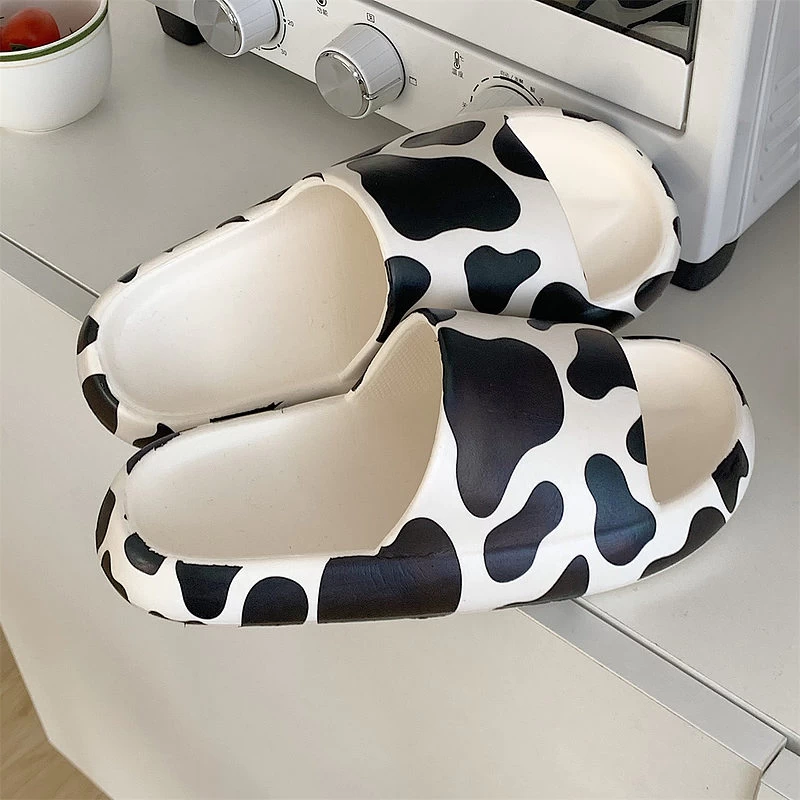 Kawaii Cute Cow Sandals 4 Kawaii Cute Cow Sandals - Image 2