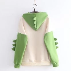 Cute Dinosaur Womens Hoodies -Kawaii Fashion Shop New Cute Dinosaur Womens Hoodies Plus Size Sweatshirt Pullovers Tops Harajuku Hooded Girls Female Teens Hooded 1