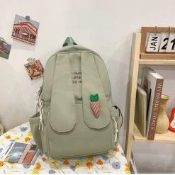 Kawaii Long Rabbit Ear Backpack -Kawaii Fashion Shop New Kawaii Long Rabbit Ear Backpack Bag Girl Female Cartoon Anmie Bunny Ear Bagpack Women Teen 4