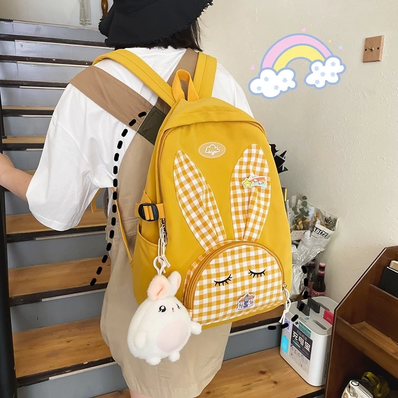 Kawaii Korea Bunny Ear Backpack 4 Kawaii Korea Bunny Ear Backpack - Image 2