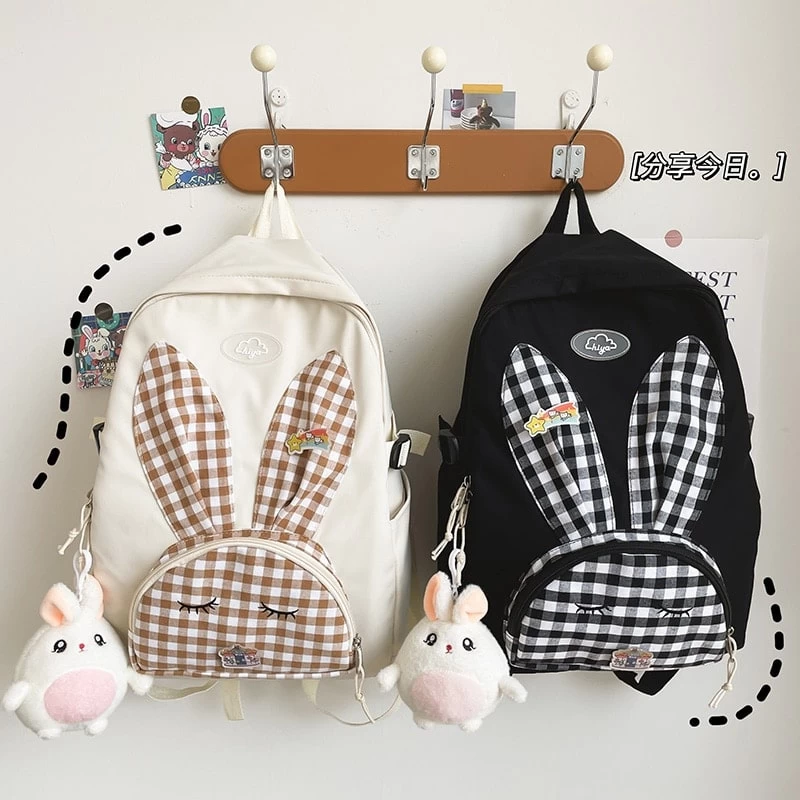 Kawaii Korea Bunny Ear Backpack 6 Kawaii Korea Bunny Ear Backpack - Image 4