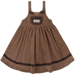 Kawaii Vintage Bear Corduroy Dress -Kawaii Fashion Shop O1CN011HWQCV1HK301HumUE 2207403200738