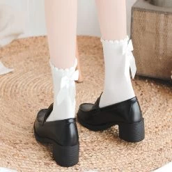 Japanese Cute All-match Ribbon Bow Lolita Socks -Kawaii Fashion Shop O1CN011jfX6h1WZoqJ88pxZ 50852803