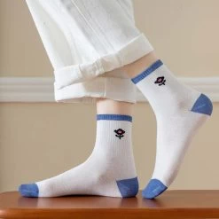 Cool Blue Aesthetic All-match Socks -Kawaii Fashion Shop O1CN0135RRwQ1ycOM6xa9X8 772836599